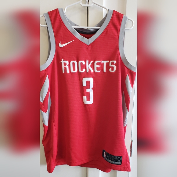 NIKE Houston Rockets Jersey CHRIS PAUL Swingman 48 Large NBA Connect AUTHENTIC - Picture 2 of 12